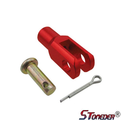 STONEDER Motorcycle Bike Rear Brake Rod Connecting Fork Clevis Adjustment Nut - Foto 7 di 8
