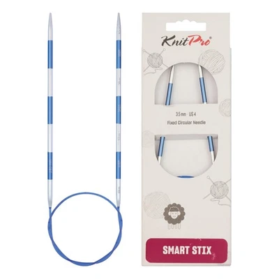 42067 SmartStix Aiguille à tricoter circulaire, métal, Multicolourede, 60 cm - Photo 1/4