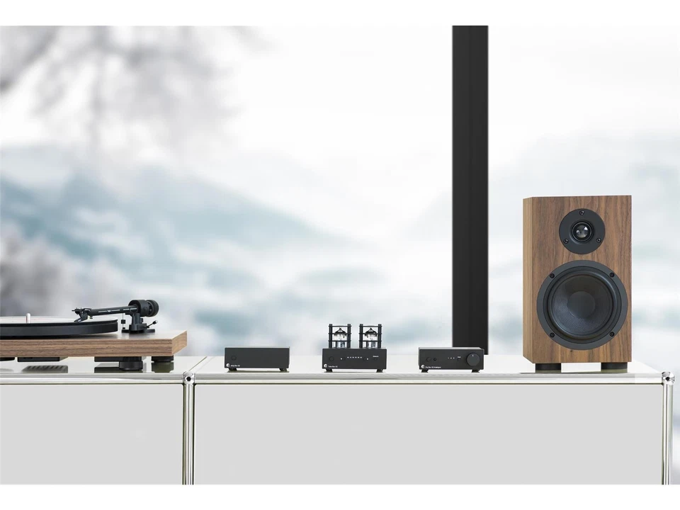 Pro-Ject Tube Box S2 schwarz High End Röhren Phono-Vorverstärker - Bild 3 von 3