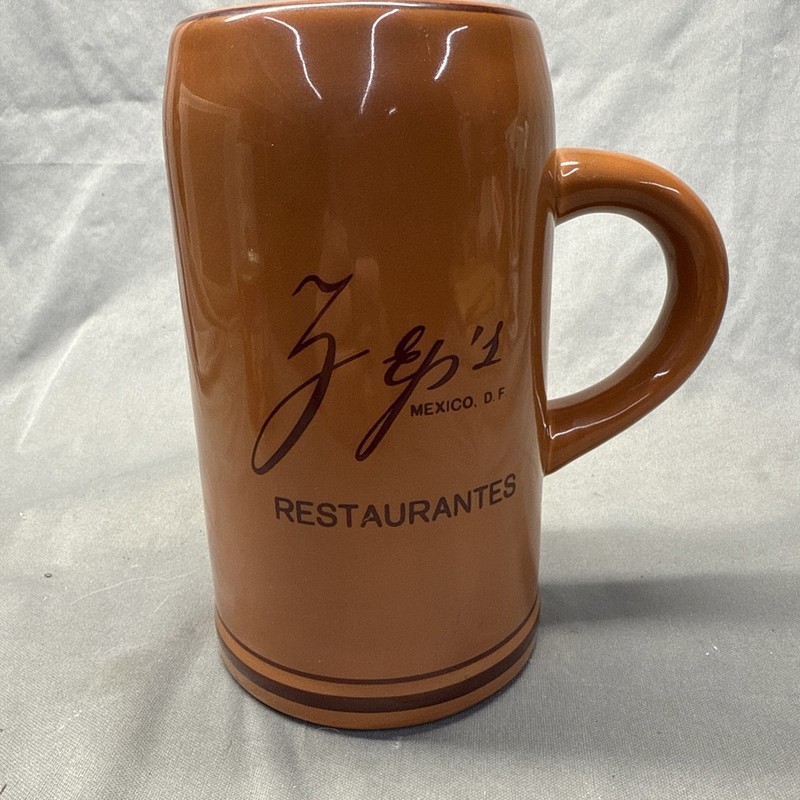 Hofbräuhaus München HB beer mug "Hofbräuhaus zur Zep's" text/Zep’s Mexico DF