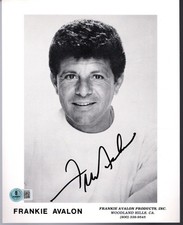 8x10 Autographed Photo FRANKIE AVALON BAS, COA 8x10 Autographed Photo FRANKIE AVALON BAS, COA