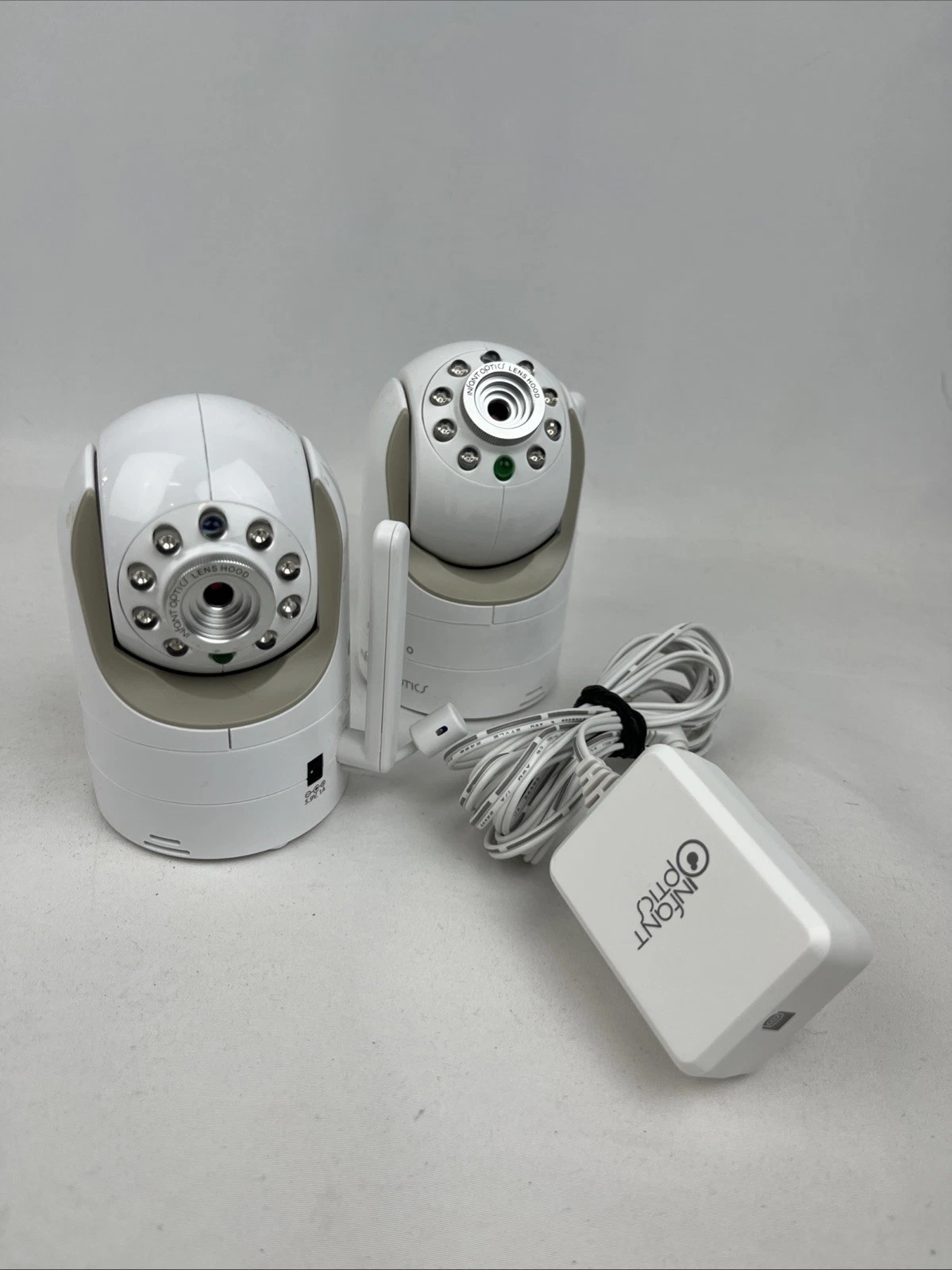 Lot Of 2 Infant Optics DXR-8 Baby Cameras - TESTED WORKING