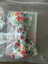 Bobo Rainbow Summer Dog Bow Tie Floral Colorful Leaf Accessory for Large Dog NeW
