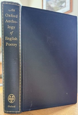 Oxford Anthology of English Poetry Lowery & Thorp Eds 1935 HC Oxford Univ Press