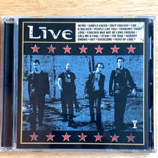 LIVE - V 2001 CD Album Enhanced Video Indie Rock Post Grunge Radioactive Records