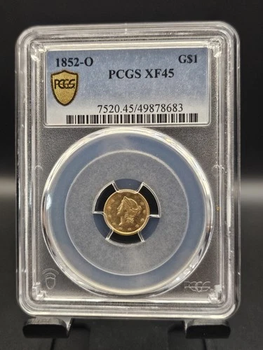 1852-O Gold Dollar — photo from the most recent tracked eBay sale