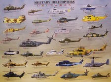 Jigsaw puzzle Eurographics Military Helicopters 1000 pc NEW made in the USA