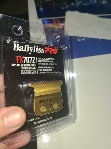 BaByliss PRO GoldFX Replacement Blade for Skeleton Trimmer sharpend zero gap - Picture 3 of 3