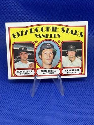 1972 TOPPS #124 Alan Closter