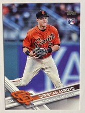 2017 Topps Update Series Christian Arroyo SSP Photo Variation Rookie Red Sox RC