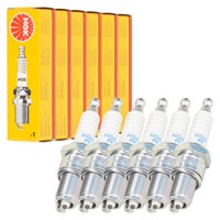 6X NGK 7822 BPR6ES ZüNdkerze FüR Alfa Romeo 164 (164) 2.5 V6 Spider (916) 3.0 V6