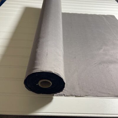 SILK GRAY , FABRIC 10 Yards x 22 Inches Wide or 360 Inches x 22 Wide
