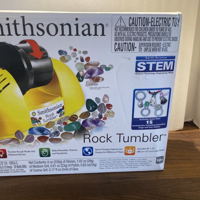 Smithsonian Rock Tumbler 49005 Great Gift Idea for sale online eBay