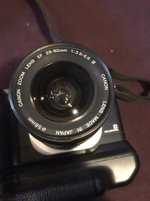 Canon Zoom Lens Ef 28-80 Offert Appareil Eos 50e Qui S’allume Plus - Photo 1/4