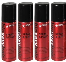 Sexy Hair Big Sexy Hair Spray and Play Volumizing Hairspray - 1.5 oz (Pack of 4)