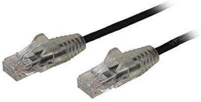 StarTech.com 0.5 m CAT6 Cable - Slim - Snagless RJ45 Connectors - Black