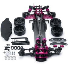 1/10 Alloy & CF Chassis Sakura D5S Frame Kit Remodel Belt Drive RWD Drift Car