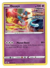 Pokemon TCG Deoxys SWSH Fusion Strike 120/264 Regular Holo Rare Card NM