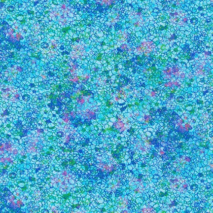 Topia Waterfall Digitally Printed Yardage by Robert Kaufman 1/2 Yard - Picture 1 of 1