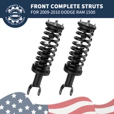 Pair Complete Front Shocks Struts Assembly For 2009 - 2021 Dodge Ram 1500 4WD