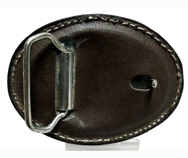 ОРЕЛ кожаный ремень пряжка ручной работы Sm коричневый Western/байкер с вручную цвета - Изображение 2 из 4