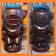 Eekum Bookum Tiki Kai Ku Diver Tiki Mug #63 Mahalo  Tiki John Mulder Deep Sea