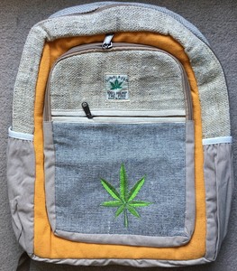 hemp canvas backpack