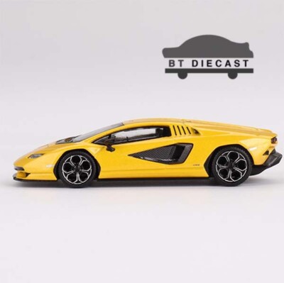 MINI GT LAMBORGHINI COUNTACH LPI 800-4 1/64 NEW GIALLO ORION