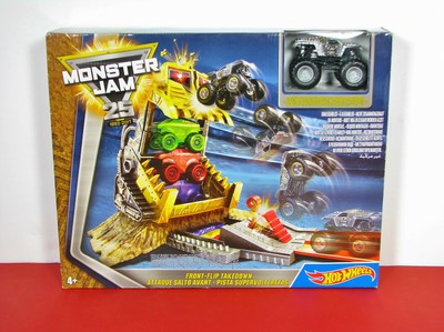 monster jam front flip takedown
