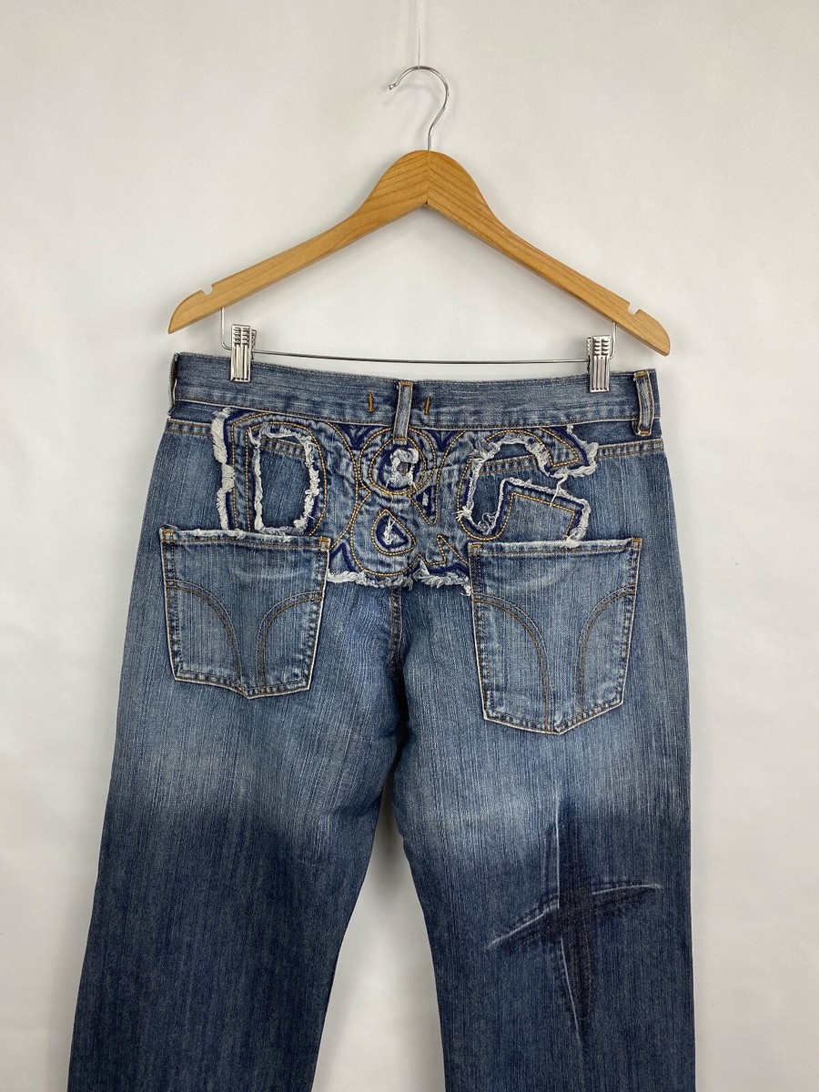 Vintage 90s Dolce Gabbana Y2K Jeans Retro Rare Hype Y2K size 34