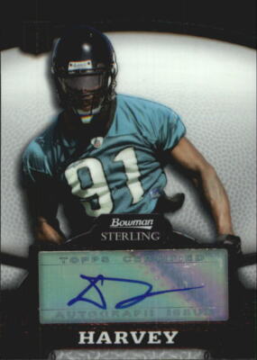 B0980- 2008 Bowman Sterling #105 Derrick Harvey RC Auto - NM-MT