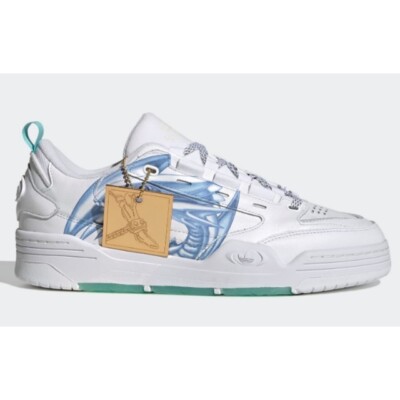 US5 adidas x Yu-Gi-Oh collaboration sneakers ADI2000 Blue Eyes