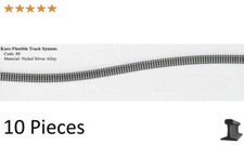 Kato N Scale  New  Flexible Flex Track Unitrack 31 13/16" 808mm 10 pc 21-000