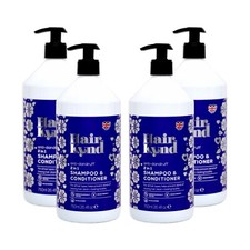 4x HairKynd Anti-Dandruff 2in1 Shampoo & Conditioner 750ml 9.66 per litre