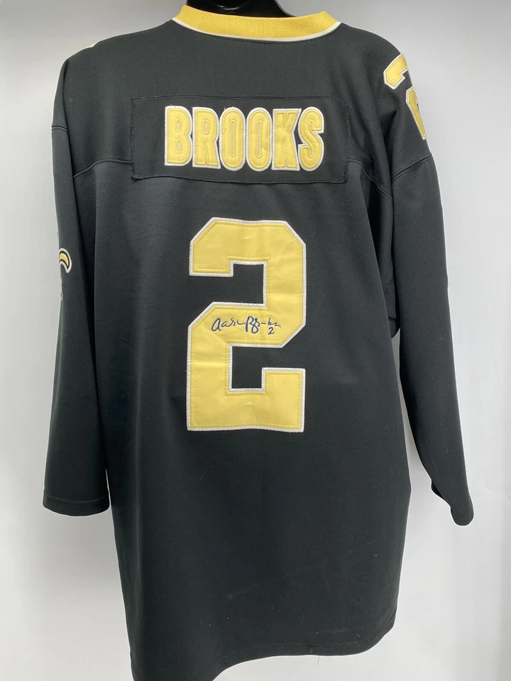 Camiseta Reebok para hombre talla 56 New Orleans Saints Aaron Brooks #2 NFL 2001 Foto 2 de 4