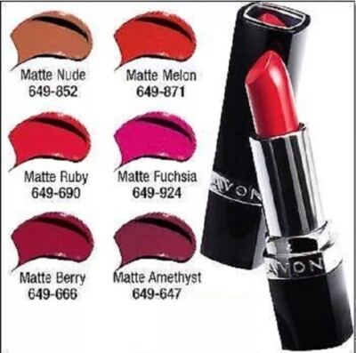 Avon True Color Matte Lipstick In Matte Fuchsia. New Fast Shipping.