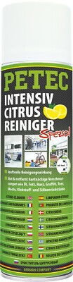 PETEC Citrusreiniger Spray 500ml schmutzentferner intensive reinigung 72950