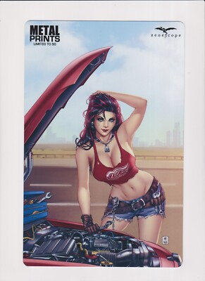 Motor City Comic Con Metal Mini Art Print LE: 50