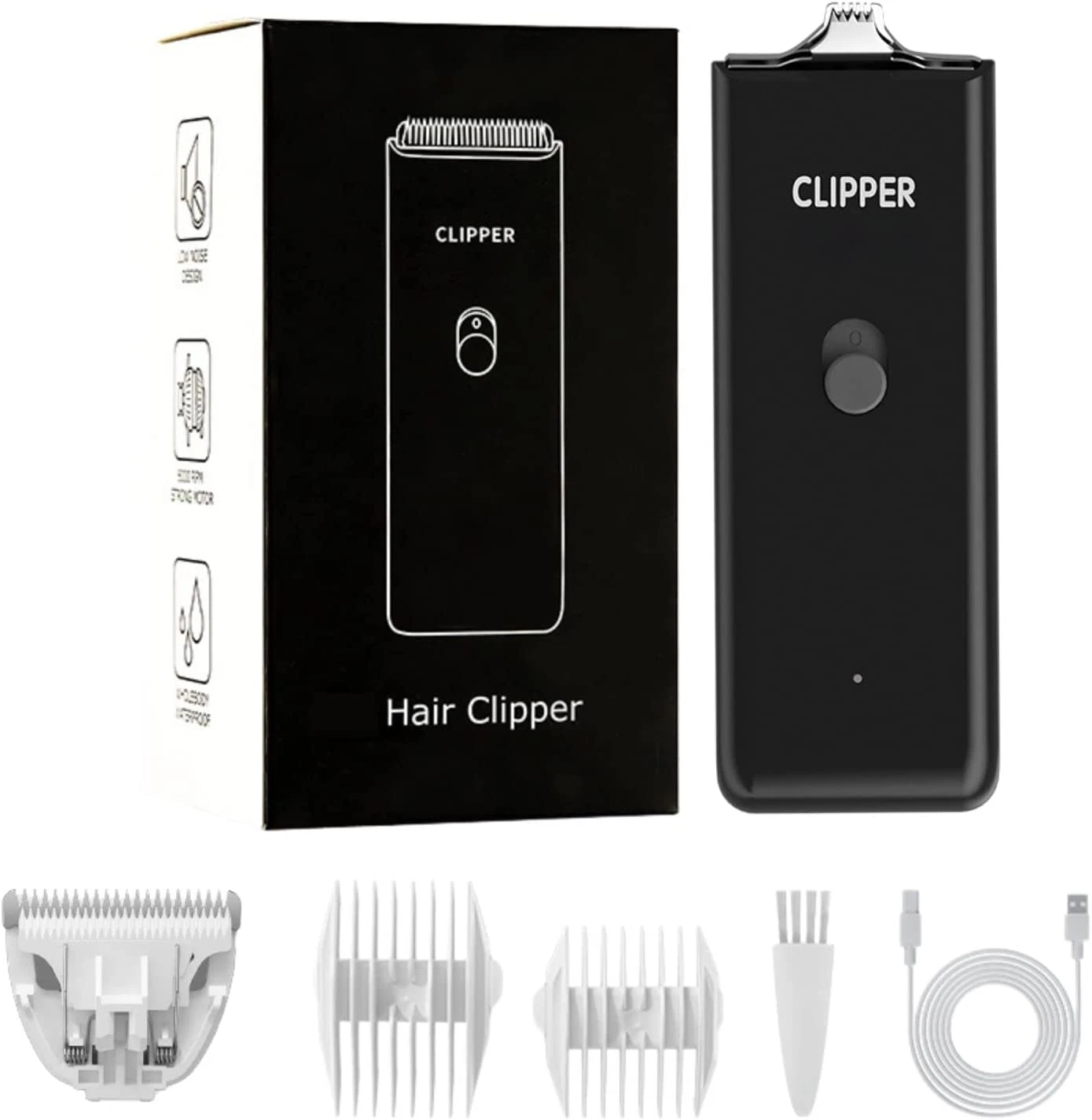 USB Rechargeable Pet Grooming Clippers - Low Noise - Cordless Trimmer
Opens in a new window or tab