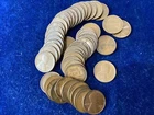 1915-D Lincoln Wheat Cent Roll of 50 Coins Good to Fine+ Range    E1555