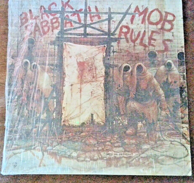 BLACK SABBATH MOB RULES LP WARNER BROS BSK 3605 1981 HEAVY METAL