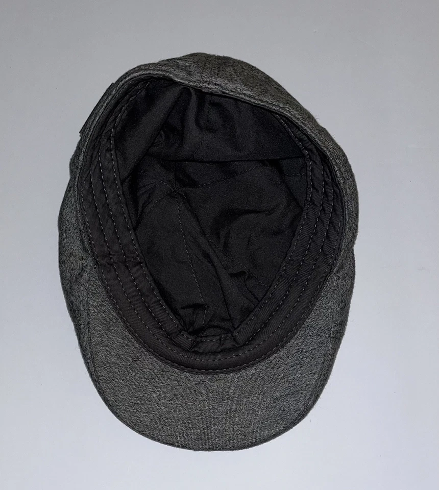 Levi's Newsboy Paperboy шляпа хлопок крышка серый эластичной таксист легкий S/M - Изображение 2 из 4