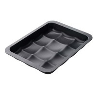 Zenker Black Metallic Antihaft Backblech 12 Panini 36X27 Cm, Schwarz
