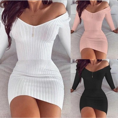 Vestidos De Fiesta Cortos Para Mujer Vestido Casuales Bodycon Elegantes Noche