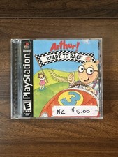 Arthur! Ready to Race Sony PlayStation PS1 Case Disc