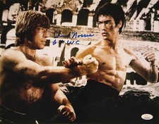 Chuck Norris Signed 11x14 "6 time World Champ" JSA