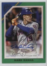 2022 Topps Gallery Veterans Auto Green 4/99 Mark Canha #VA-MC Auto 19fe