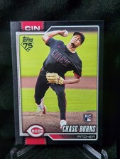 2026 Topps Series 1 Chase Burns RC /75 Cincinnati Reds