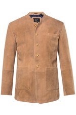 JP 1880 große Größen Lederjacke 52 beige L...