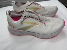 Brooks Glycerin Stealthfit 20 White Pink Running Trainer Women  s 10